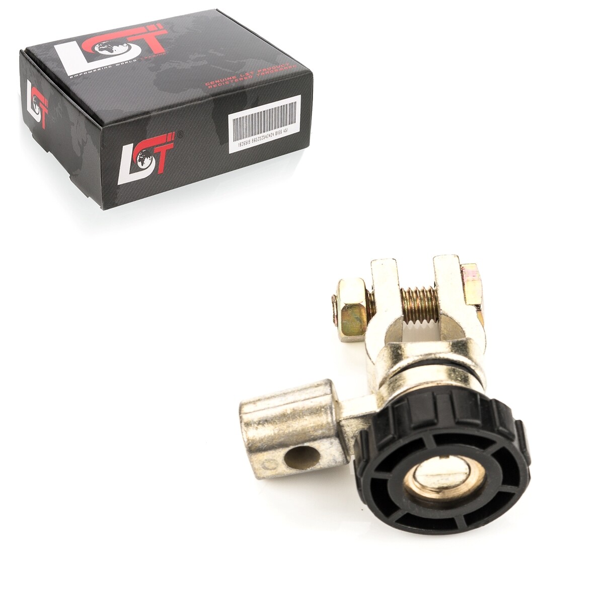 Battery Isolator Terminal with Round Knob Black for SUZUKI