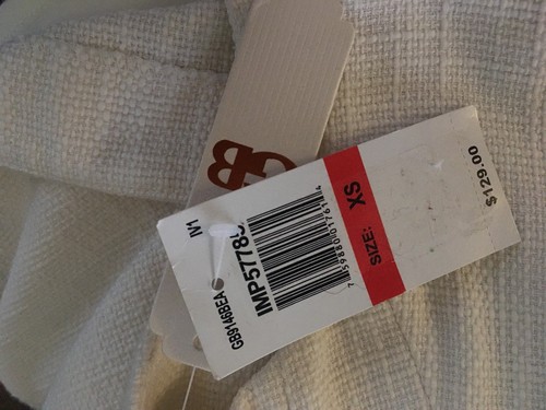 #26 NWT! Junior's Textured Embellished Ivory Fit and Flare Dress by GB, Sz: XS - Picture 3 of 7