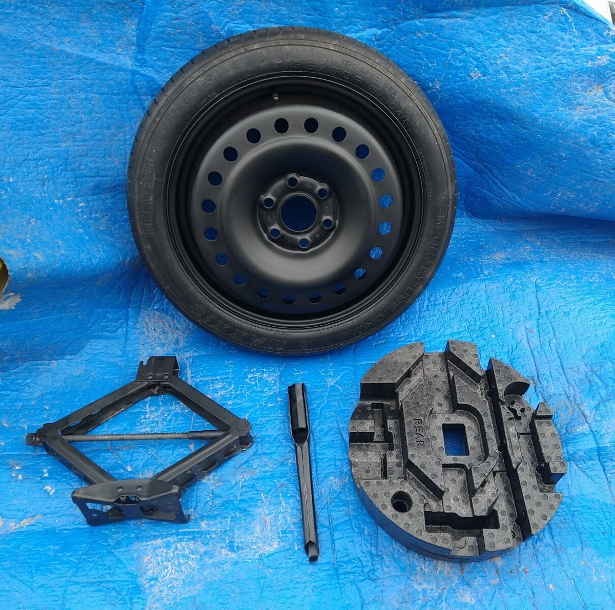 SPARE TIRE WITH JACK KIT 2017 2018 2019 2020 2021 2022 set