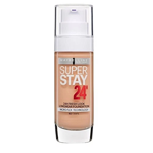 MAYBELLINE NEW YORK Maybelline Superstay 24 Hour Foundation - 30 Ml, Ivory Number 040