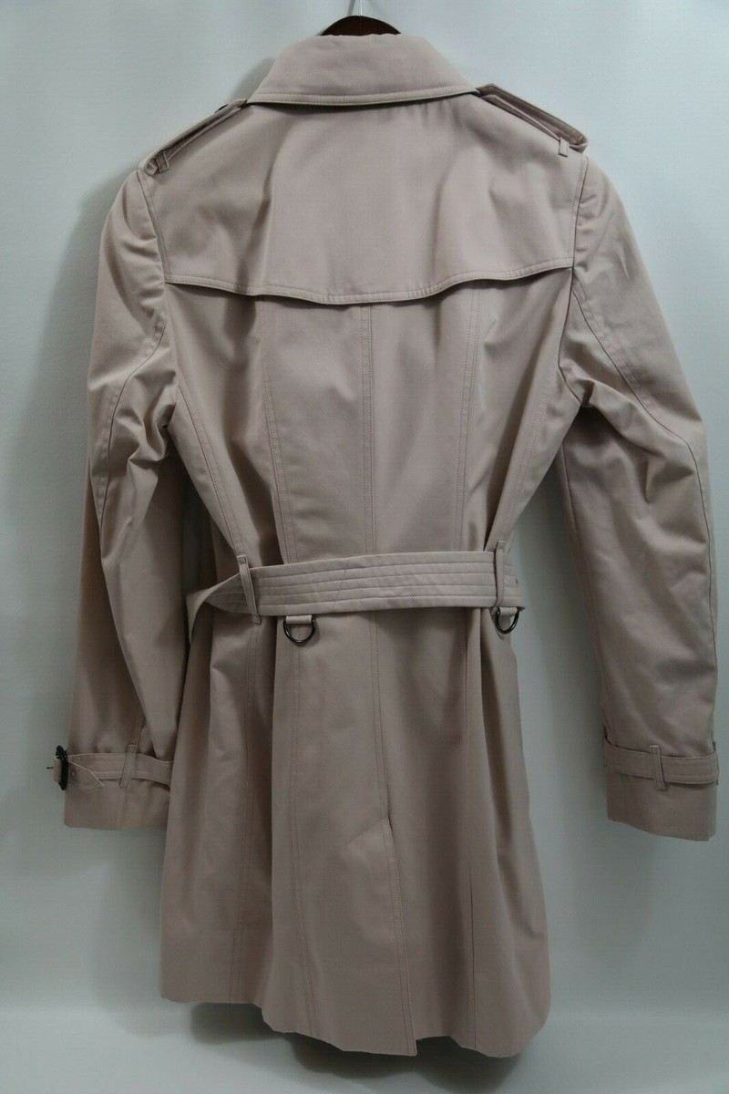 298 Burberry Kensington Mid Length 100% Cotton Trench Coat
