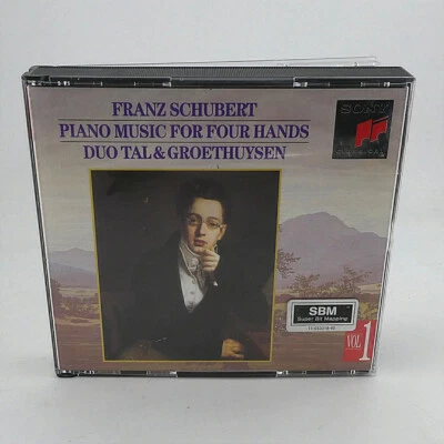 2 CD 1994 –Franz Schubert, Duo Tal & Groethuysen – Piano Music For Four Hands - Bild 1 von 4