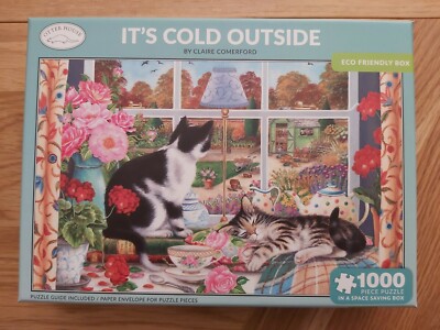 Otter House 1000 Teile Puzzle Es ist kalt draußen