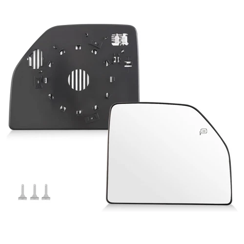 Passenger Side Heated Upper Mirror Glass For Ford F150 2015-22, F250 Super Duty