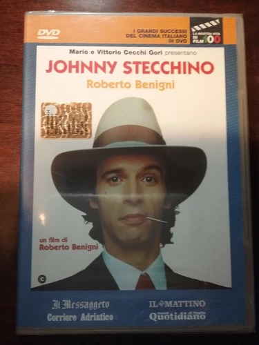 DVD JOHNNY STECCHINO - NUOVO SIGILLATO ROBERTO BENIGNI  1991