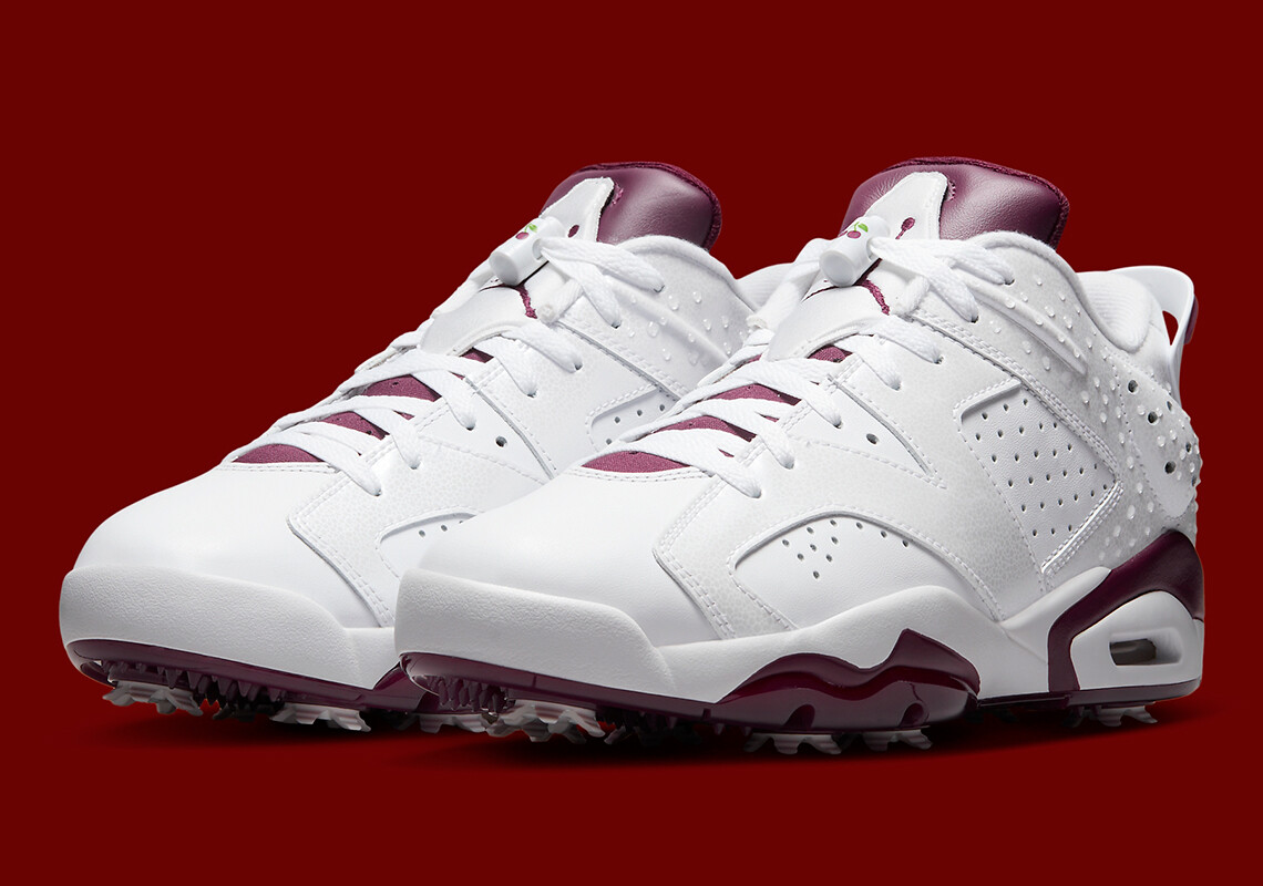 Size 8.5 - Air Jordan 6 Retro Golf NRG Low Bordeaux for sale