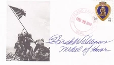IWO JIMA Herschel Williams MOH Medal of Honor Flags of Our Fathers SIGNED CARD