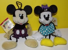 Gund Mickey And Minnie Mouse Disney String Bean Limbs Plush 8" w/ Tags