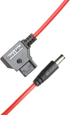 Stromkabel für Atomos Shinobi Ultra Dtap auf DC-Stecker gewickelt Ultra Soft 
