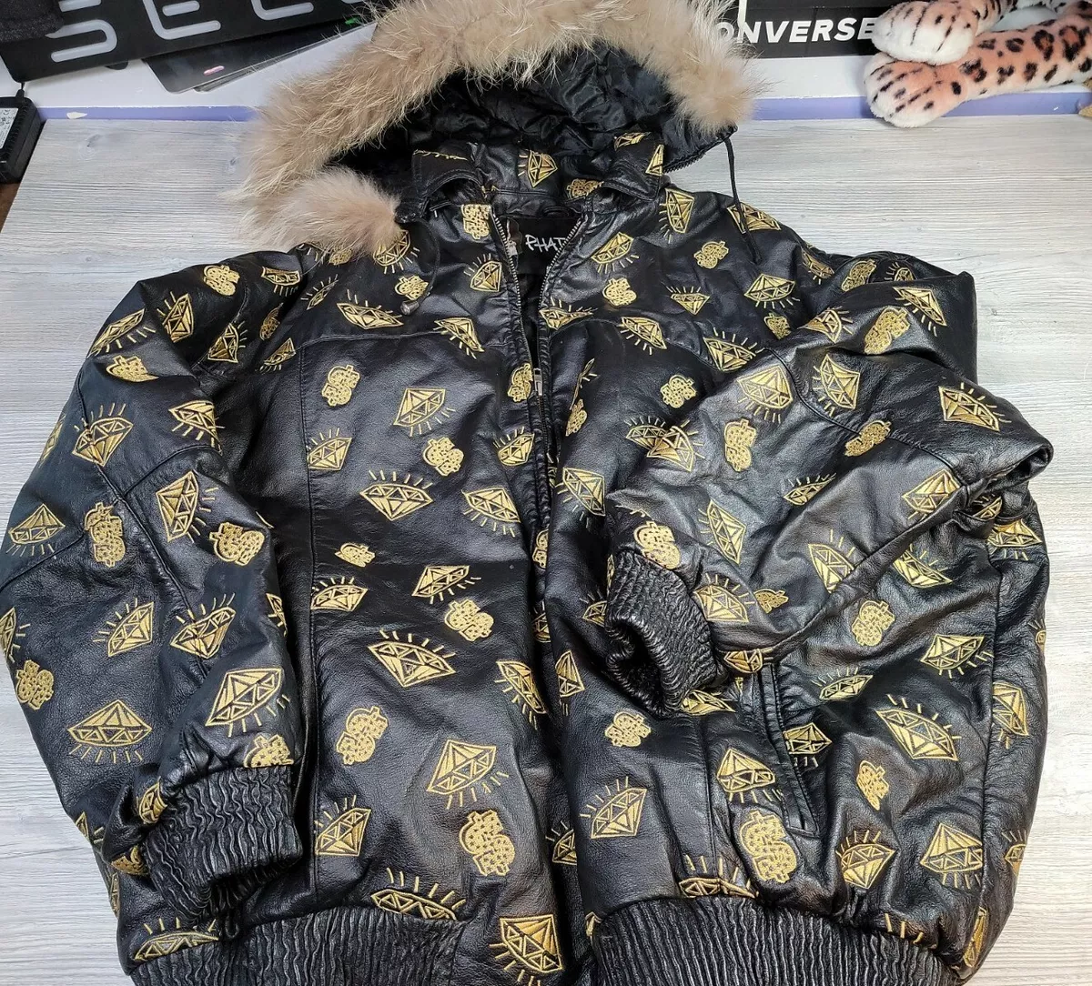 Louis Vuitton Black Monogram Carpenter Hooded Jacket