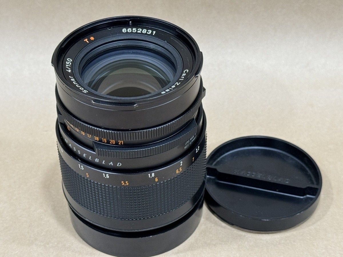 Hasselblad Carl Zeiss CF 150mm F/4 T* Sonnar Lens - Clean