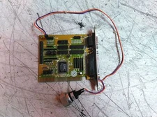 WiseLand SPG-660/540RE ISA Controller Card w/ Power Button