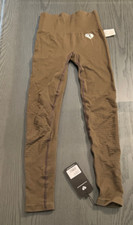 Women’s Best Power Seamless Leggings Khaki Size Small New!