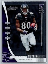 2019 Panini Absolute Rookie RC #129 Miles Boykin Baltimore Ravens