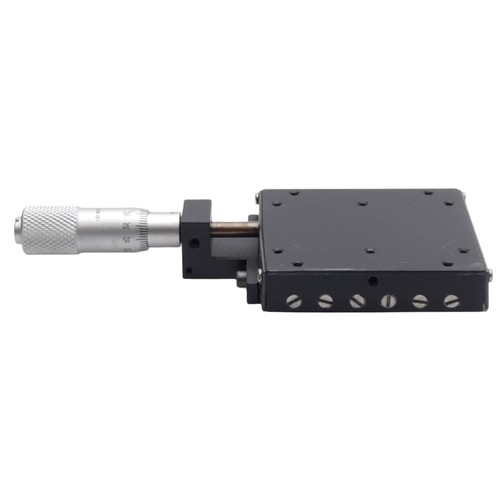 Del-Tron R201MM Micrometer Positioning Stage, 13mm Travel, 10.4kg Load, M2 Holes - Picture 5 of 8