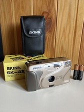 Vintage ⭐ Tested ⭐ SKINA 222 DX Point Shoot Camera 35mm JAPAN #4099