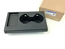 15-17 Ford F-150 17-22 Super Duty center bench seat black Dual Cup Holder OEM