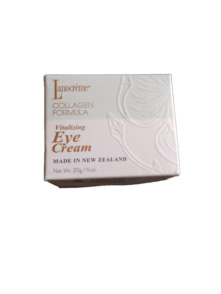 NUEVA Crema Vitalizante de Ojos Lanocreme Colágeno Fórmula - 2/3 Oz 20g "Ver Detalles" Foto 2 de 4