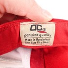 Vintage Pace Patriots Hat Cap Strap Back Red Blue Florida Football USA Mens — photo 9