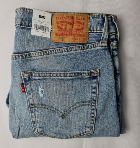 New Men Levis 511 Slim Fit Light Light 