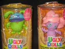 Ugly Dolls Cool Dude Ox  Mermaid Maiden Tray 3" Dolls NIP 2019  Surprise