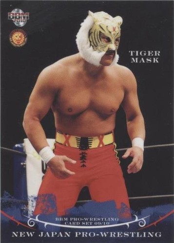 ♯22222 Tiger mask Dynamite Kid 1982 Amada Menko Card Pro