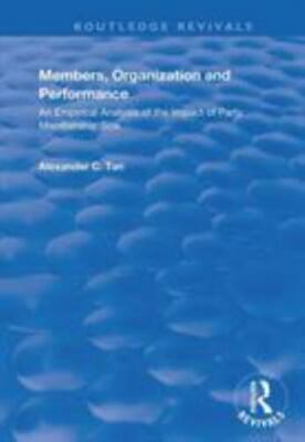 Members, Organizations and Performance : An Empirical Analysis of the Impact ...