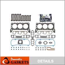 Head Gasket Set Bolts Fits 94-95 Ford Thunderbird Mercury Cougar 3.8L VIN 4