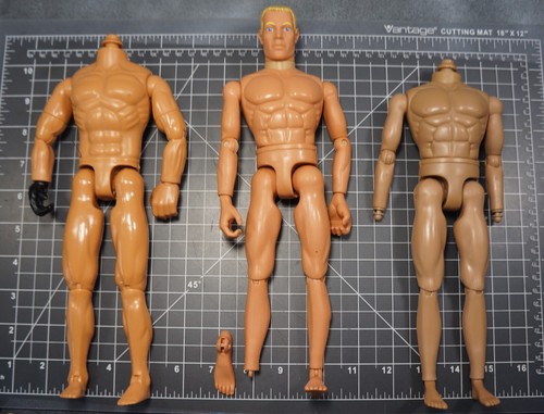 1:6 Scale Articulated Athletic Star Wars & GI Joe Body for custom 12"