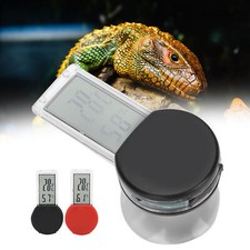 Reptile Terrarium Thermometer Hygrometer Digital Display Pet Tank Temperature
