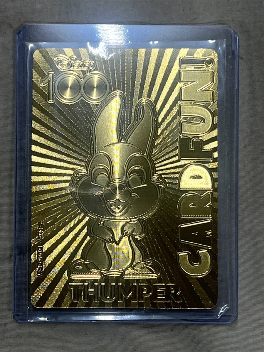 2023 Card Fun Joyful Disney 100 Years of Wonder Thumper Gold 39
