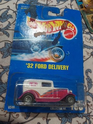 RARE Hot Wheels '32 Ford Delivery - Early Times Car Club - Real Riders - Metal/M