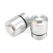 Front Fork Caps Bolts Plugs For Kawasaki NINJA400 EX400 2011-2014 2012 2013