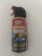HOME BRIGHT ELECTRONIC DUSTER COMPRESSED AIR 2OZ $3.99