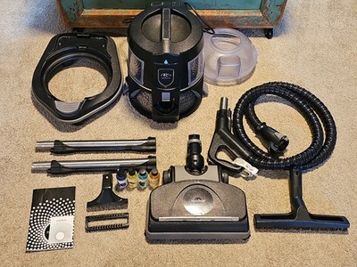 Rainbow E2 Type 12 Black Complete Cleaning System Vacuum Cleaner Power Head Hose