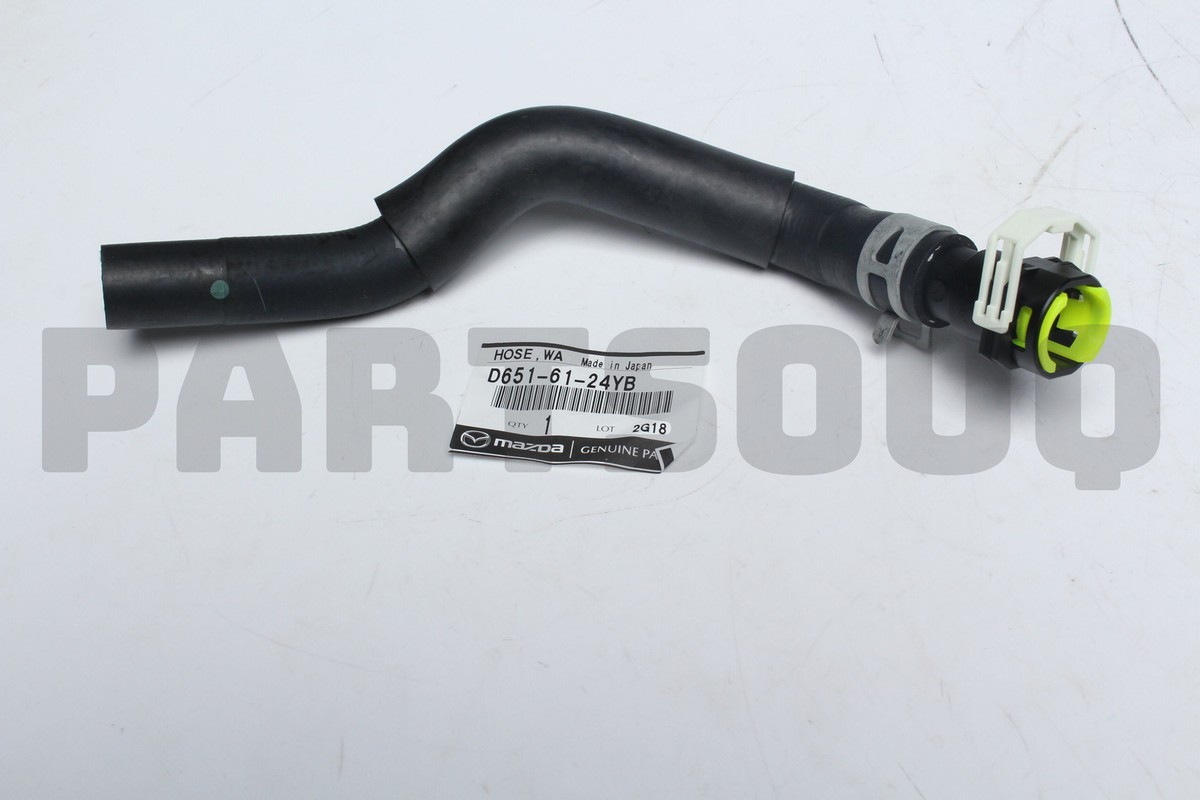 D6516124YB Genuine Mazda HOSE,WATER D651-61-24YB | eBay