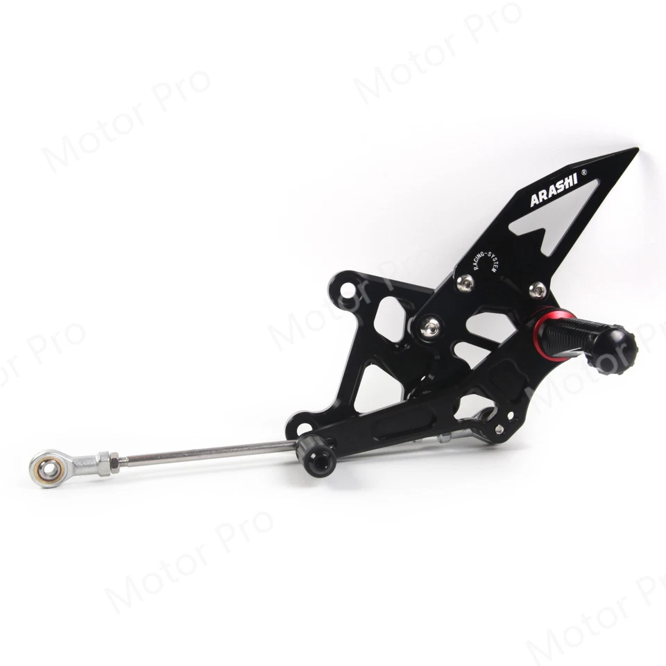Juego de estriberas traseras ajustables para Honda CBR250R 2011-2022 reposapiés pedal Foto 4 de 4