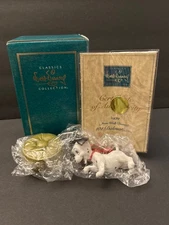 Walt Disney Classic WDCC 1995 Special Ed Lucky 101 Dalmatians Figurine Box COA