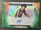 JOAN BERINGER - 2025-26 Topps Inception Rookie GREEN ELECTRICITY AUTO 6/8 SSP RC
