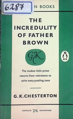 The Incredulity of Father Brown Chesterton, G.K.: