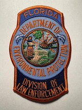 Florida Department of Environmental Protection Law Enforcement Patch USED~G