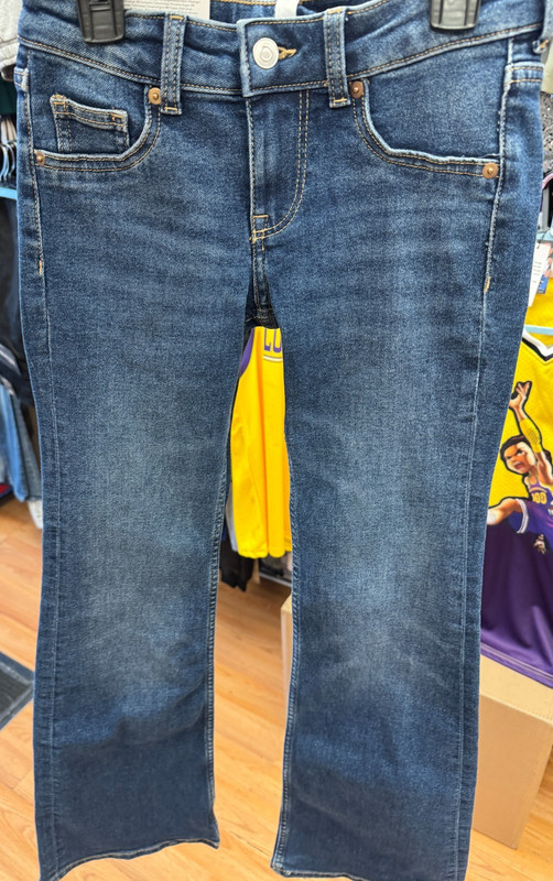 H&M Womens Flare Low Waist Jeans - US Size 0/EUR 32