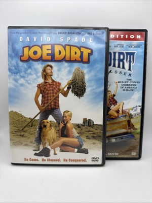 #ad Joe Dirt 1amp;2 LOT DVD 2001 $10.00