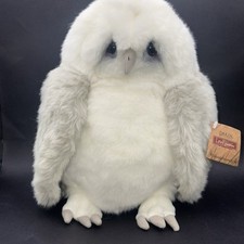 VTG Dakin Wordsworth 11" PLUSH SNOWY OWL Little Friends stuffed Lou Rankin