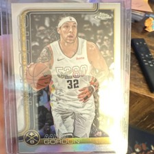 Topps Chrome 2025-26 Aaron Gordon Refractor #100 Denver Nuggets