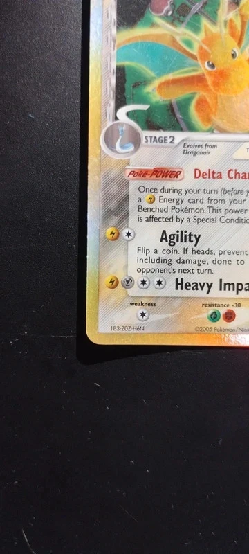 Pokémon Dragonite 3/113 holo | Ex Delta Species | ENG (EX) - Immagine 4 di 4