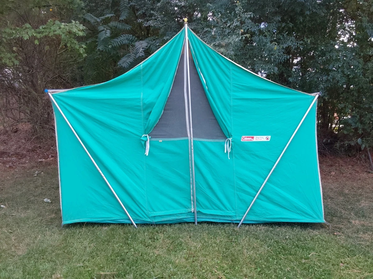 Coleman Canvas Green Camping Tents for sale | eBay