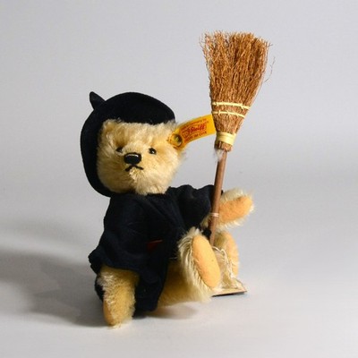 STEIFF 028670 TEDDYBÄR HEXE 18 CM 2002 MOHAIR