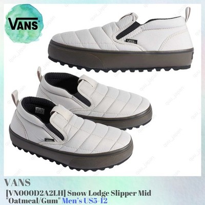 Vans Snow Lodge Slipper Mid Oatmeal Gum VN000D2A2LH Men's US5-12 NEW