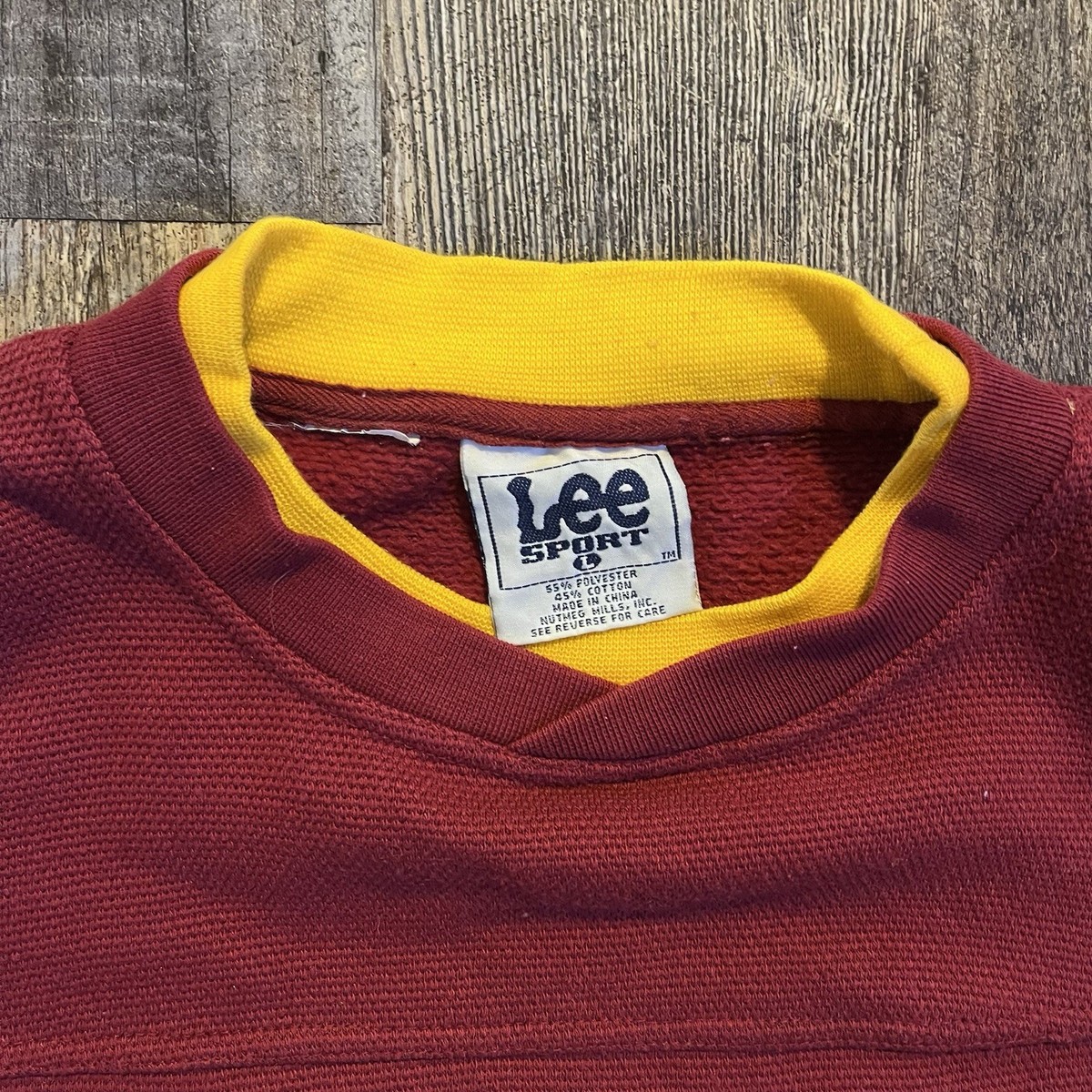 Washington Commanders Redskins Lee Sport NFL Embroidered Size L 